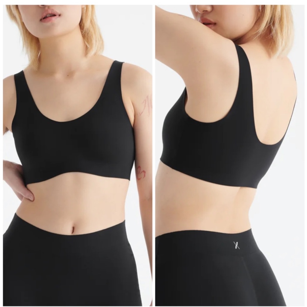 Knix Luxelift Pullover Bra Black Wireless